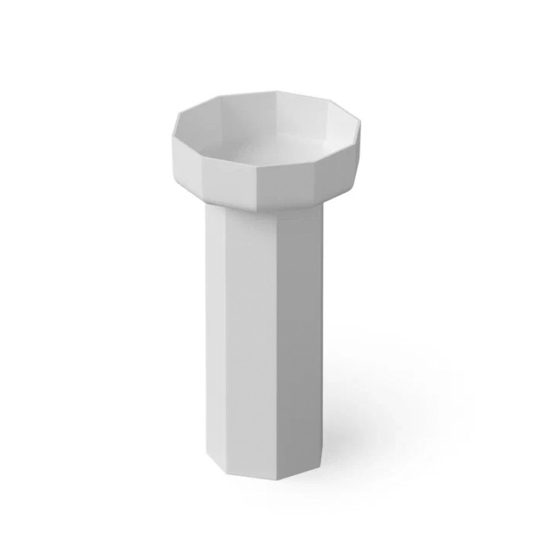 DEA DESIGN Washbasins Раковина напольная 48x45,6xh90 см, материал: Solid Surface искуственный камень, цвет: White №18