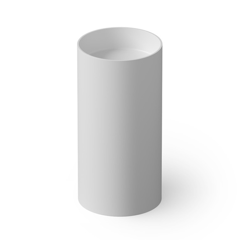 DEA DESIGN Pedestal Basin Раковина напольная d450хh900 мм, цвет белый