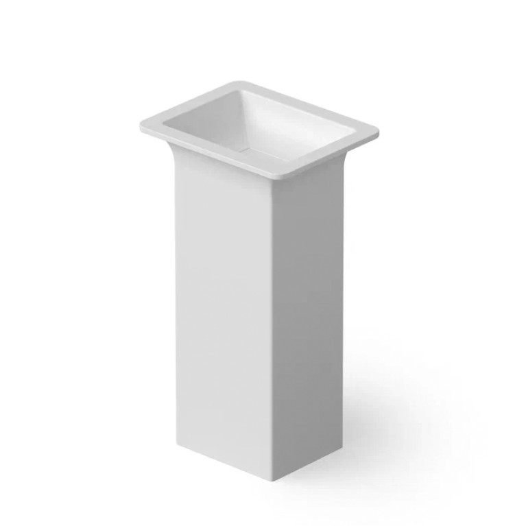 DEA DESIGN Washbasins Раковина напольная 50x40xh90 см, материал: Solid Surface искуственный камень, цвет: White №18