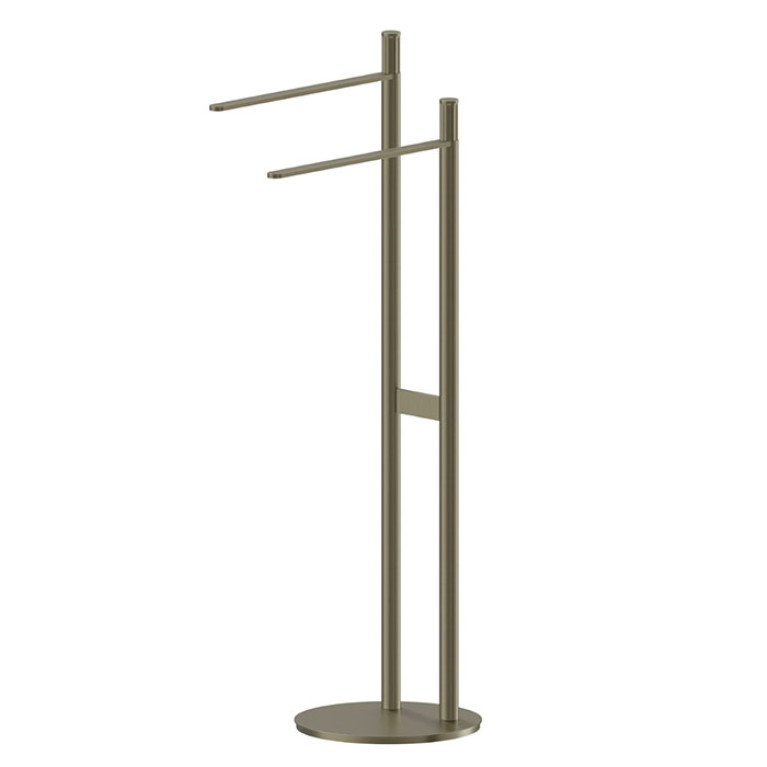 Newform Ionika accessori Напольная стойка для полотенец , цвет: PVD brushed pale gold