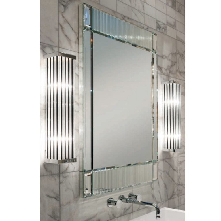 OASIS MURANO1 Светильник настенный 110х100х500 мм., светодиодный, с прозрачными и черными профилями, фурнитура хром