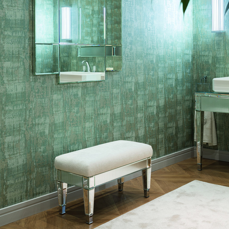 OASIS MURANO2 Светильник настенный 110х100х500 мм., светодиодный, с прозрачными и белыми профилями, фурнитура хром
