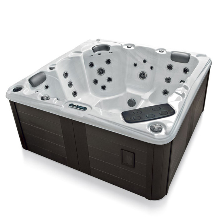 TREESSE PAROS Минибассейн 2010х2010х860 мм., отдельностоящий, с панелями, с крышкой, цвет белый