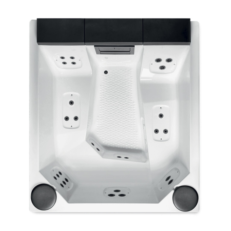 TREESSE QUARZ LIGHT 235 Минибассейн 2350х2150х900 мм., отдельностоящий, с панелями, с крышкой, цвет белый