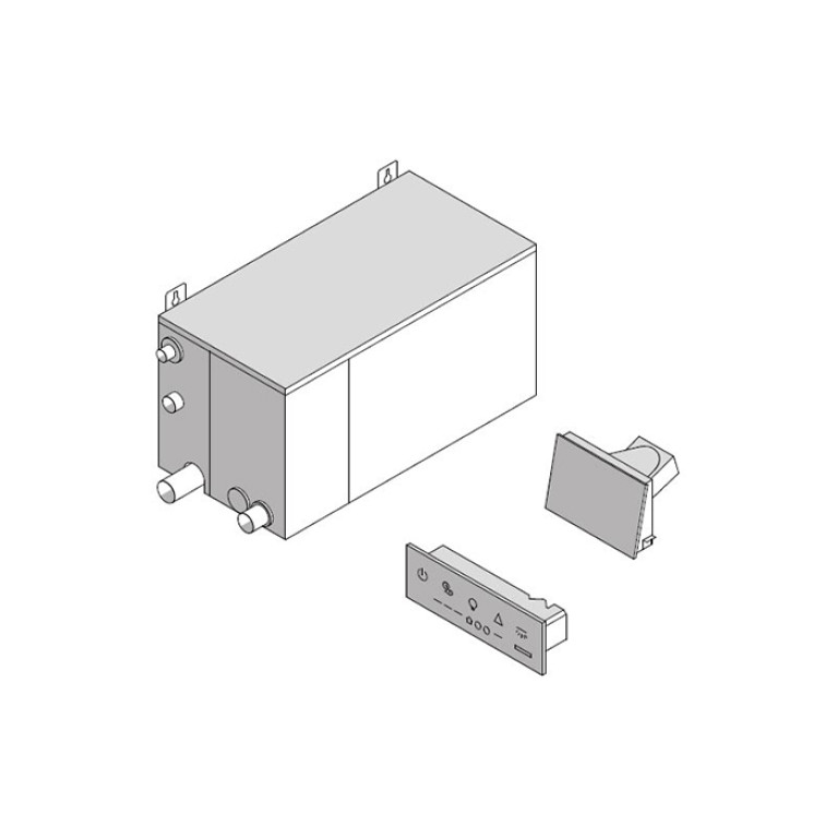 Effegibi Nuvola Smart Power 45 Парогенератор 52х26хh27 см, 4,5 кВт