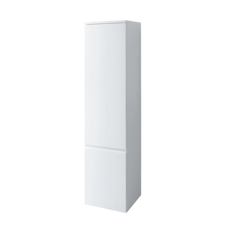 LAUFEN PRO S Высокий шкафчик , 350x335x1650 мм, 1 дверка,4 стеклянные полочки, петли справа, цвет белый матовый