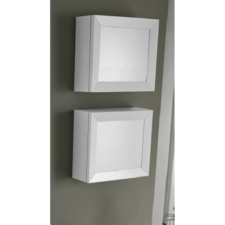 EBAN Gianna 44,пенал-ящик подвесной 50*19*h44, c 1 расп.дв., БЕЗ РУЧЕК, цвет: bianco assoluto (ЦЕНА со склада!)