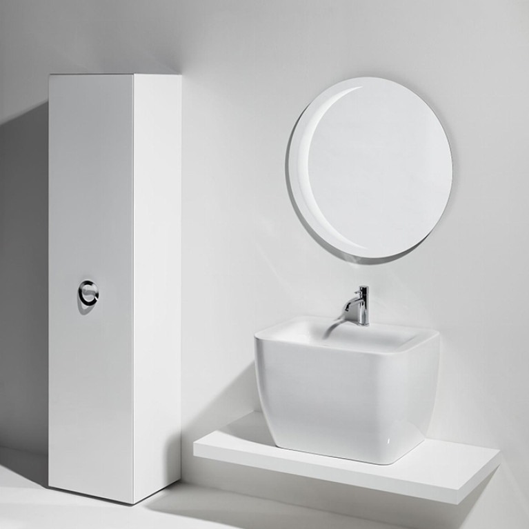 Simas Henges Пенал 50x40xh200 см, цвет черный матовый