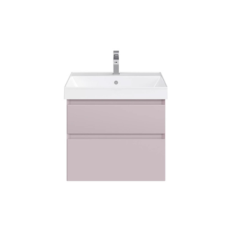 Kerama Marazzi Тумба CUBO подвесная с ящиками 60, мальва матовая