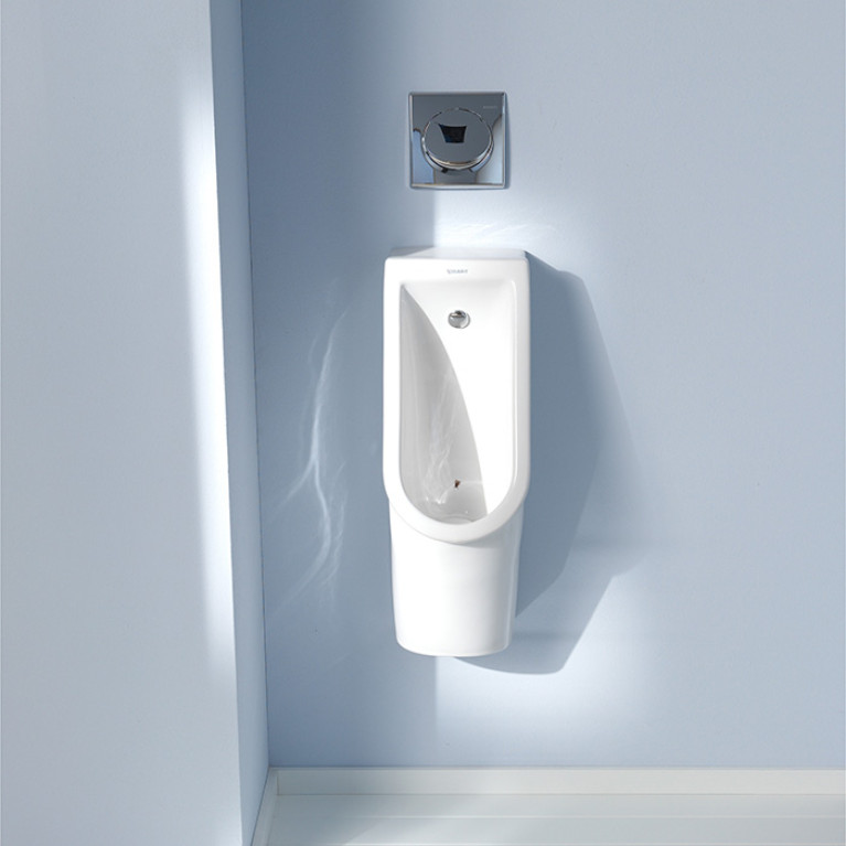 Duravit Starck 3 Писсуар 300х245 мм подача воды сзади, безободковый, с креплением, цвет белый