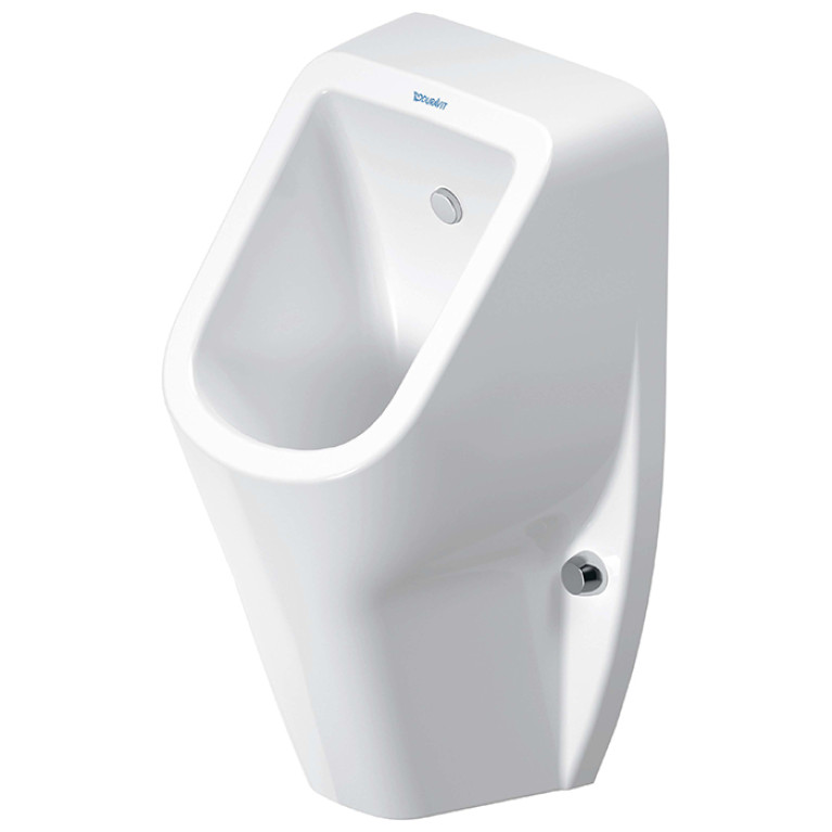 Duravit D.1  Писсуар без мушки, 290 мм х 305 мм, подача воды сзади, сифон,   Цвет: Белый (Спец.цена из наличия)