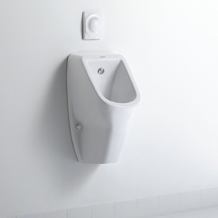 Duravit D-code писсуар,без мушки,305x295мм.подача воды сзади,белый