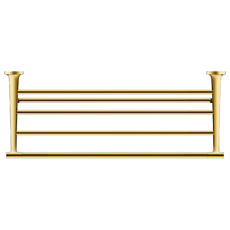 Duravit Starck T Полочка для полотенец 610x232мм настенная, цвет: Gold Polished