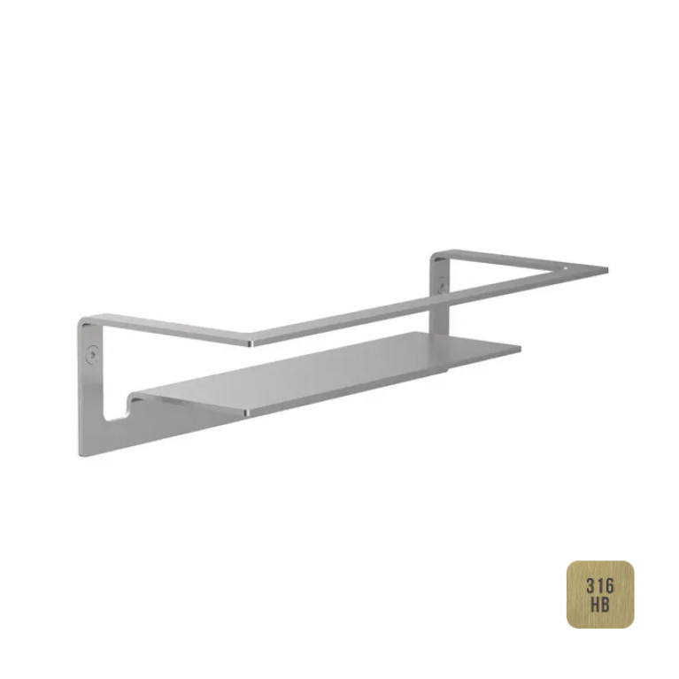 ALMAR Полка 30xh70 см, цвет High Brass. PVD 316 Brushed PVD
