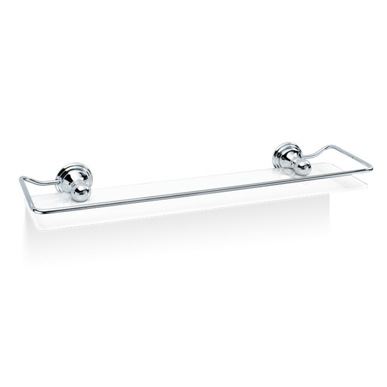 Decor Walther Classic GLA R Полка стеклянная 62x14.5см, цвет: хром