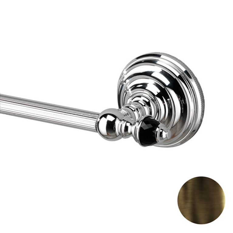 Devon Black Diamond Полотенцедержатель 61 см, цвет: бронза