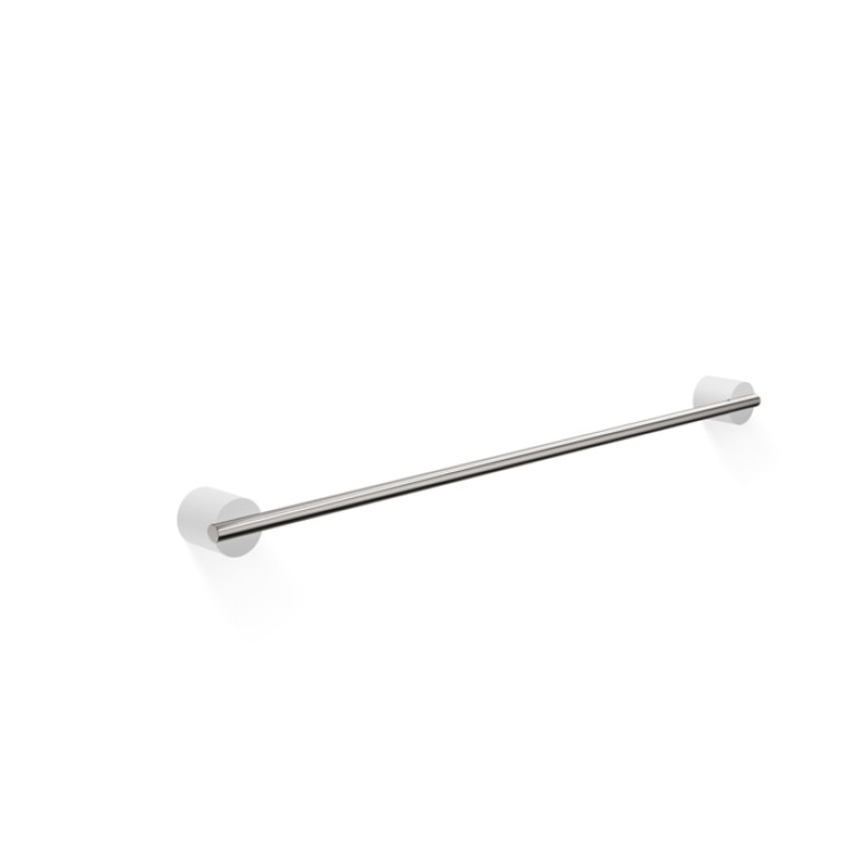 Decor Walther Stone HTE60 Полотенцедержатель 60см, цвет: белый / сталь матовая