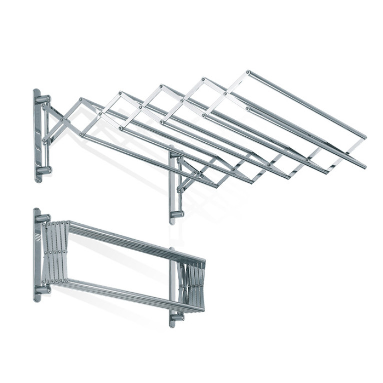 DECOR WALTHER DW 700 Сушилка для одежды 555-100х615x215 мм., подвесная, раздвижная, цвет хром