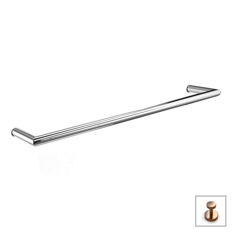3SC Guy  Guy Полотенцедержатель 60хh1,5х7 см, цвет Warm Brushed Bronze PVD