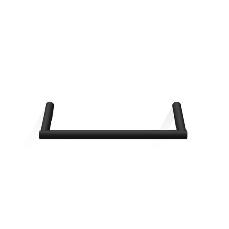 Decor Walther Mikado HTE20 Полотенцедержатель 20см, цвет: черный матовый