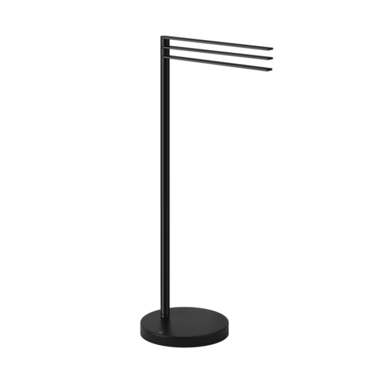 Gessi Emporio accessories Напольный держатель для полотенец, цвет: Black XL