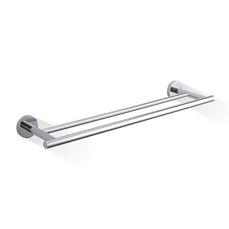 Decor Walther Basic HTD65 Полотенцедержатель двойной 65см, цвет:хром