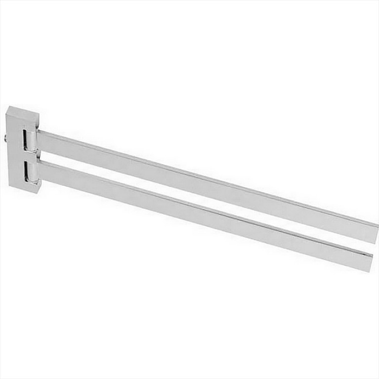 CISAL Accessori Bagno Полотенцедержатель двойной 36 см, цвет хром (акция на товар из наличия)