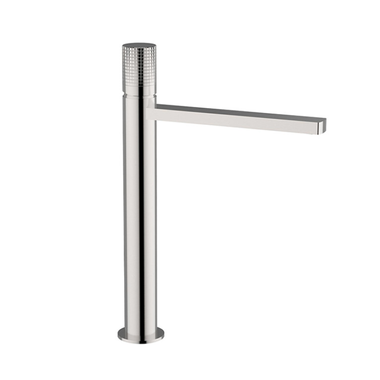 CISAL X32 Смеситель для раковины, цвет Brushed Stainless Steel
