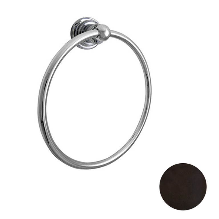 Nicolazzi Accessori Полотенцедержатель кольцо, цвет: TUSCAN BRASS живой
