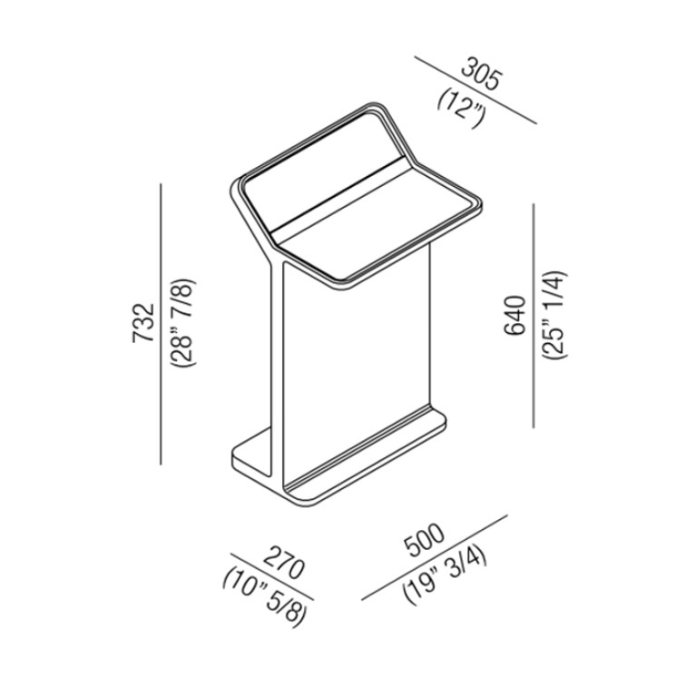Agape Multifunzione Полотенцедержатель с полкой 50x30.5x73.2 см., напольный, цвет: белый