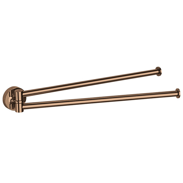 Colombo Plus Полотенцедержатель 34.5см., двойной, цвет: PVD Vintage