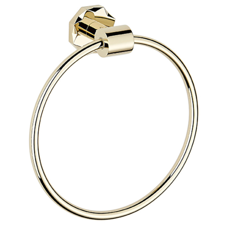 THG NIHAL PORCELAINE IVOIRE Полотенцедержатель-кольцо, цвет Soft gold
