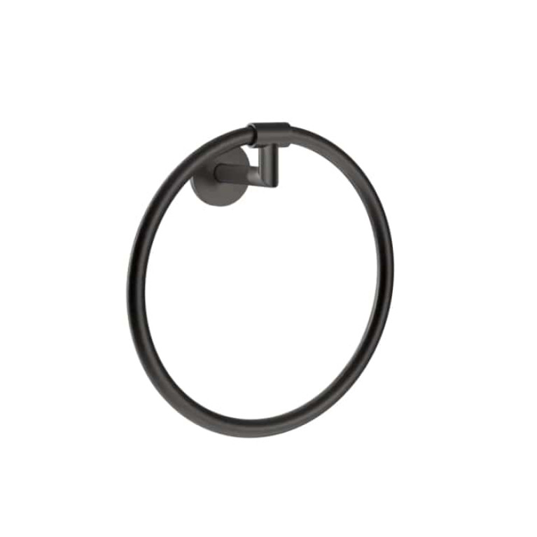 Gessi Ingranaggio Полотенцедержатель-кольцо, цвет Black Metal Brushed PVD