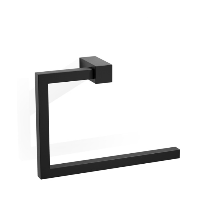Decor Walther Corner HTR Полотенцедержатель кольцо, цвет: черный матовый (Снято с пр-ва)