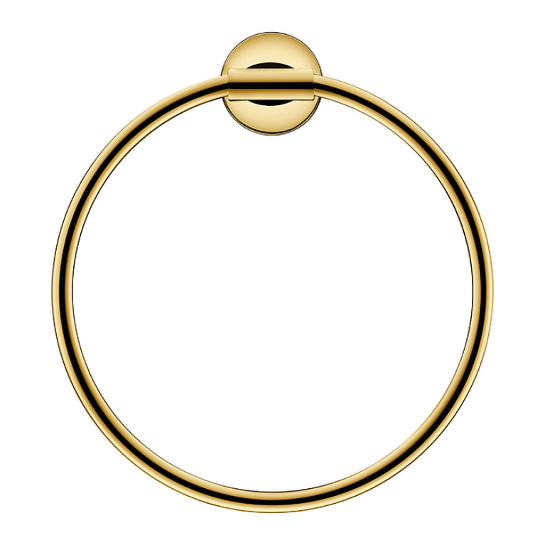 Duravit Starck T Полотенцедержатель - кольцо, настенный, цвет: Gold Polished