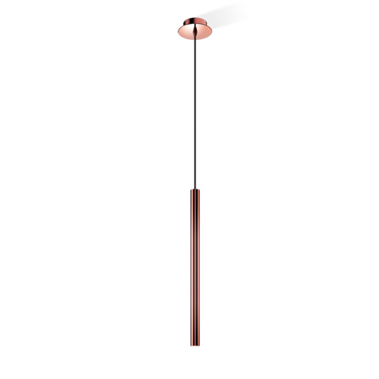 Decor Walther Pipe 1 D Светильник потолочный 3.5xh70-220см с диммером, светодиодный, 1x LED 6.5W, цвет: розовое золото ЗАКАЗ ПО ЗАПРОСУ