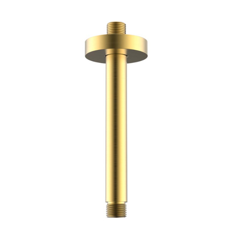 NEMO NM-8011BG Потолочный держатель душа 300 мм BRUSH GOLD
