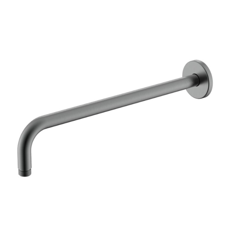 NEMO NM-8021BGM Держатель верхнего душа из стены 400 мм BRUSH GUN METAL