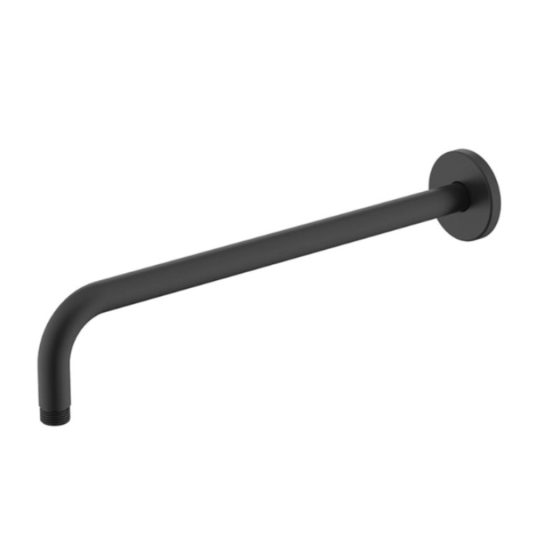 NEMO NM-8021MB Держатель верхнего душа из стены 400 мм MATTE BLACK