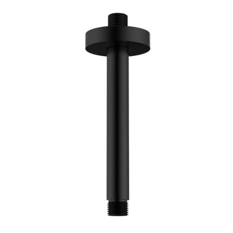 NEMO NM-8011MB Потолочный держатель душа 300 мм MATTE BLACK