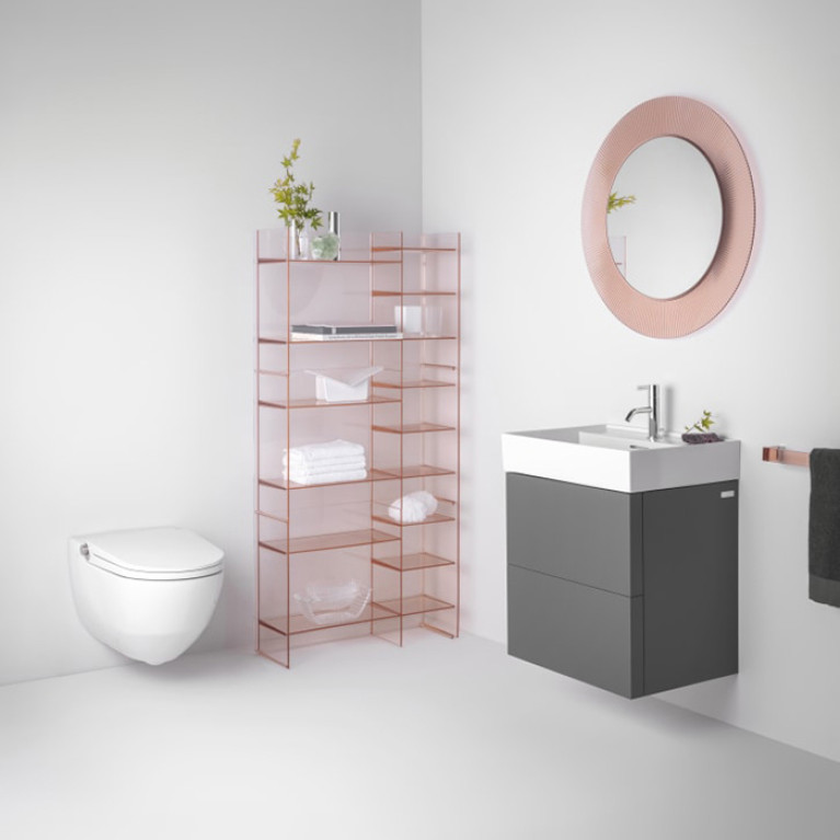 Laufen Kartell Раковина 600х460х120мм без отв. под смеситель, цвет: белый матовый
