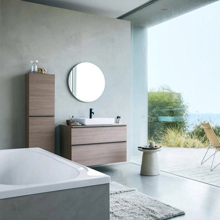 Duravit Soleil by Starck Раковина подвесная/накладная  600х480х145 мм,с 1 отв под смеситель, с переливом,  WonderGliss ,цвет белый
