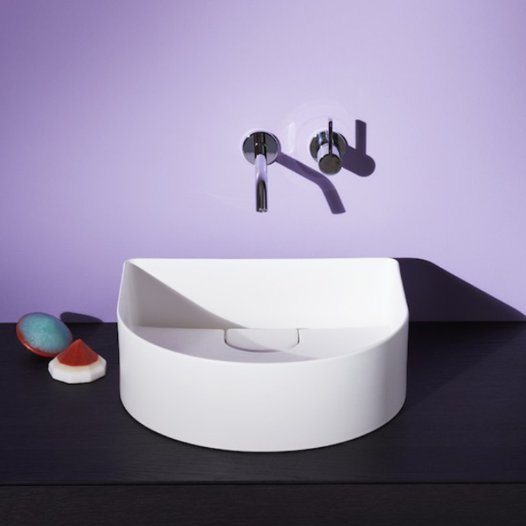 Laufen Sonar Раковина 410x365х130мм без перелива, без отв. под смеситель, цвет: белый