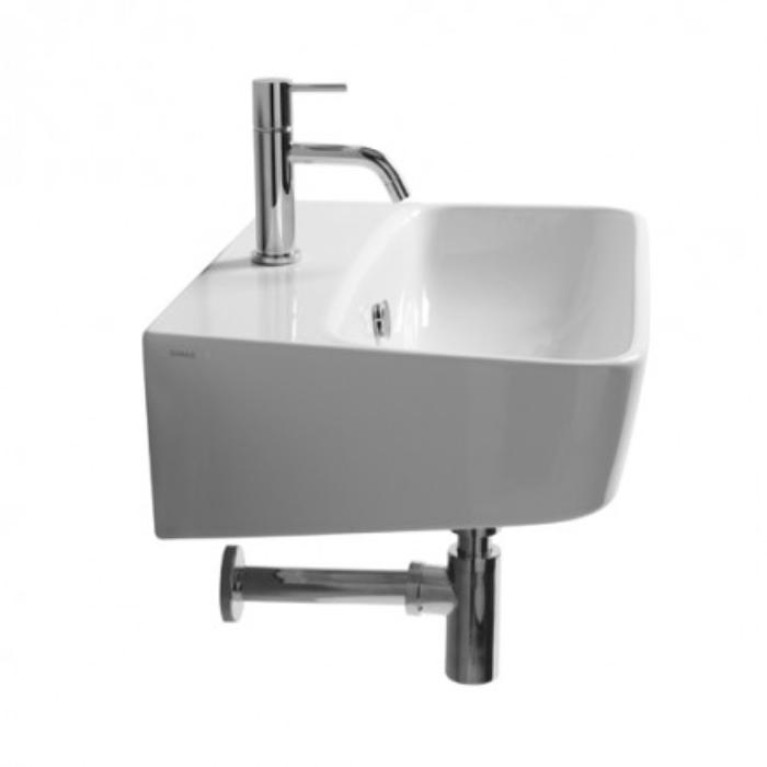 Simas Degrade, раковина с 1 отв., подвесная  58*39см, цвет: белый