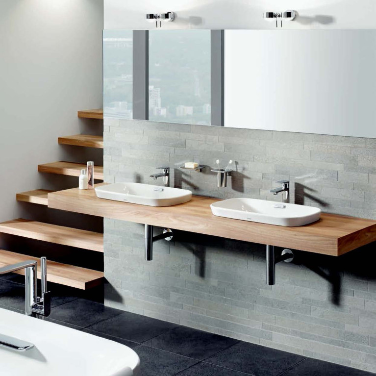 TOTO NEOREST Раковина 746x448x173(50) мм, полувстраиваемая, без отв. под смес, с перел, CeFiONtect, c керамической декоративной накладкой,цвет: белый