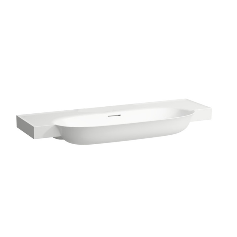 Laufen New Classic Раковина накладная овальная 1200х480х75 мм, без отв под смеситель,с переливом, цвет белый матовый