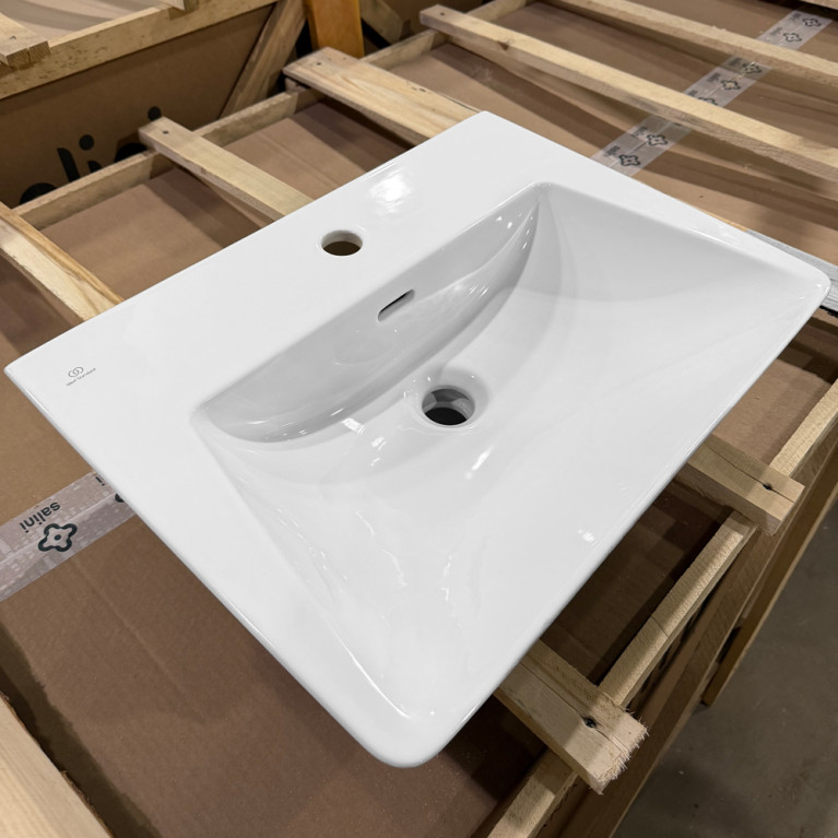 Ideal Standard La Dolce Vita Раковина 560х405хh115 мм, подвесная/накладная, без отв, с переливом и крепежом, цвет: белый глянец