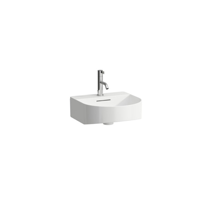 Laufen Sonar Раковина 410х420х140мм с 1 отв. под смеситель, с покр. LLC, цвет: белый (НЕ ПРОИЗВОДИТСЯ!)