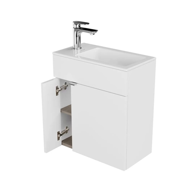 Kerama Marazzi Раковина LATO встраиваемая сверху 50*27*14,9см,  с 1 отв.под смеситель, без перелива, белая глянцевая