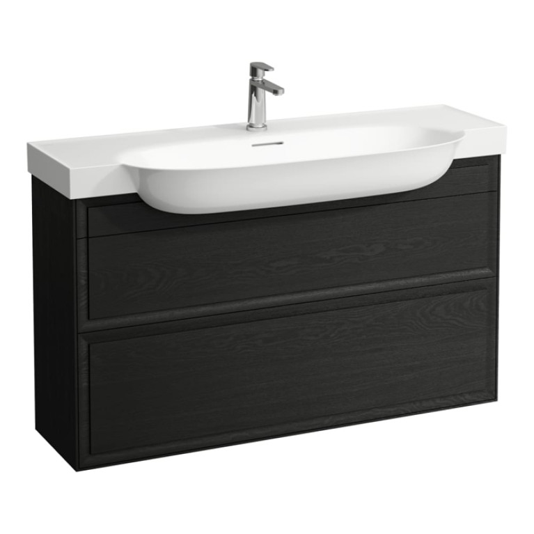 Laufen New Classic Раковина накладная овальная 1200х480х75 мм, с 3 отв под смеситель, без перелива, цвет белый